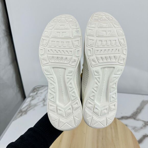 APL Womens 7.5 TechLoom Tracer Sneakers Gym Training Shoes Ivory / Metallic Gold - Picture 6 of 10